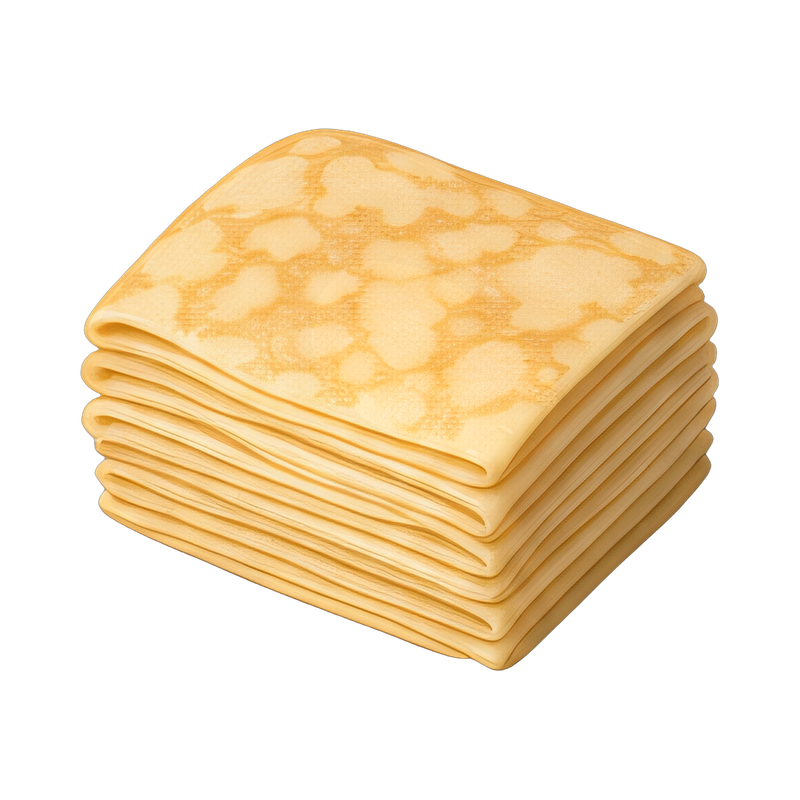 delicate crepe cake stack