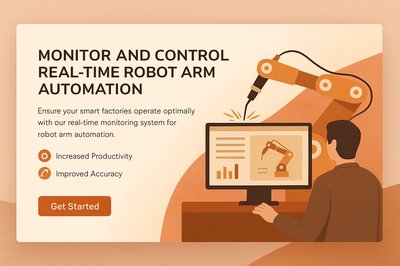 Real-Time Robot Arm Automation in Smart Factories