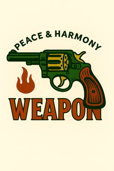 Illustrative Graphic Combining Themes of Peace and Conflict