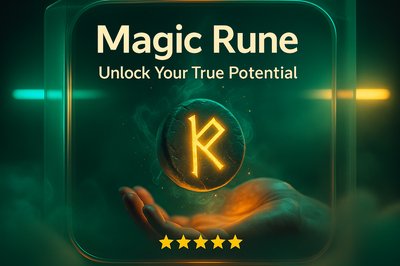 Enchanting Magic Rune Quest Carousel Design