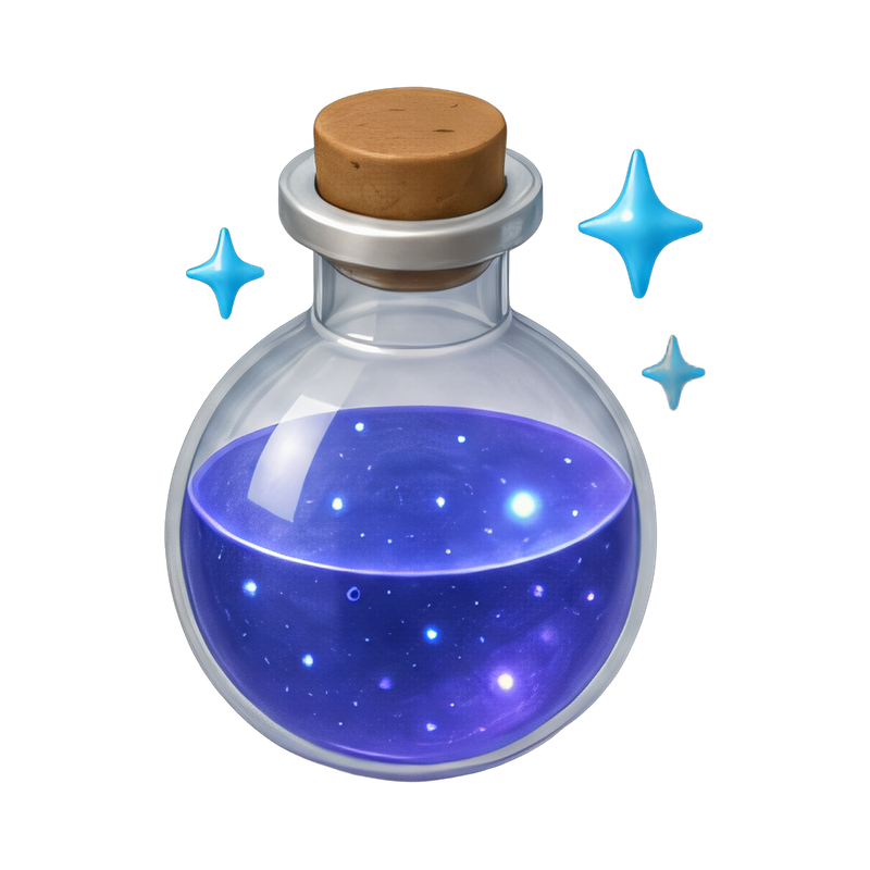 sparkling mana potion