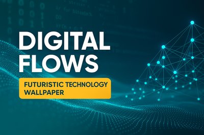 Futuristic Data Network with Digital Flows and Binary Code