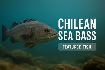 Underwater Photography of Chilean Sea Bass in Natural Habitat