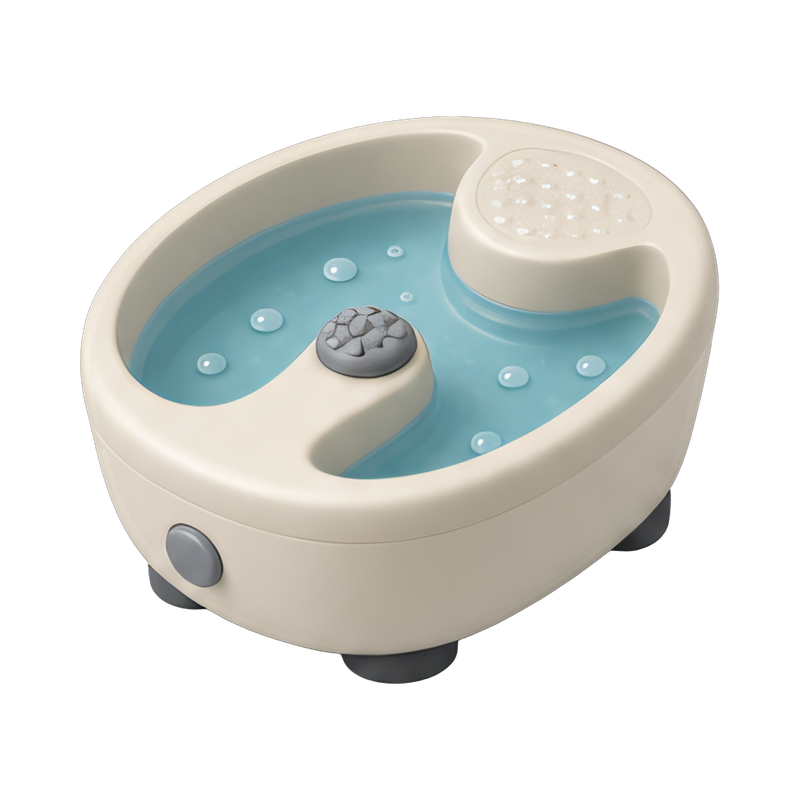 Relaxing foot bath experience