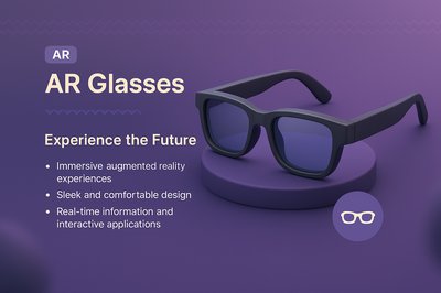 Innovative AR Glasses for Immersive Experiences