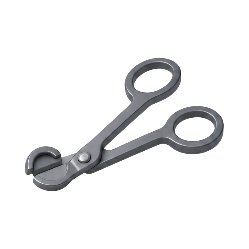 Elegant wick trimmer scissors