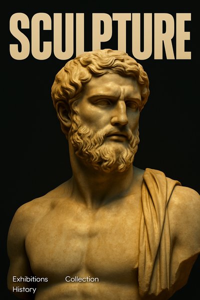 Stunning Greek Sculpture in Minimalistic Design