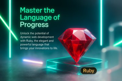 Neon Accents in a Ruby-Themed LinkedIn Carousel Design