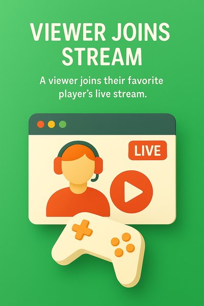 Gaming Live Stream Announcement Graphic
