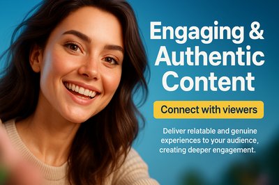 Engaging and Authentic Content with a Smile