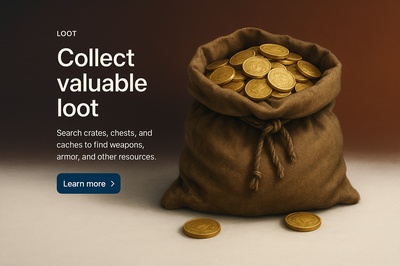 Elegant Loot Icon Design for Web Use
