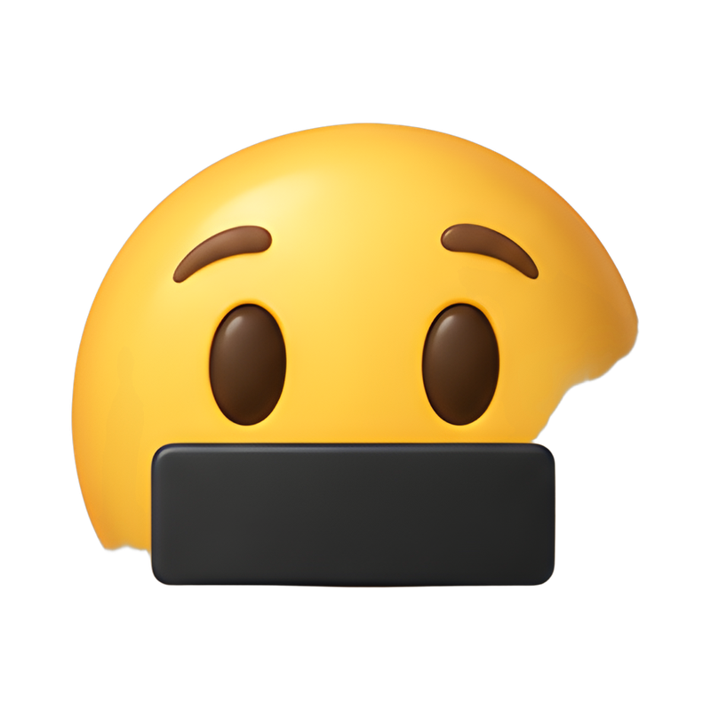 censored smiley face design