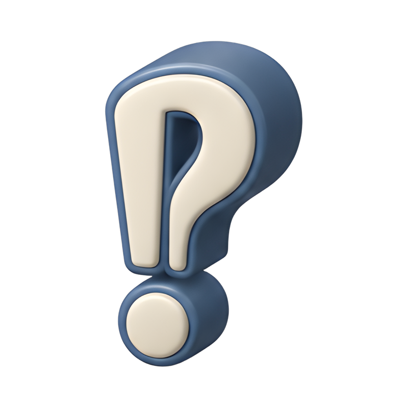 Creative interrobang design