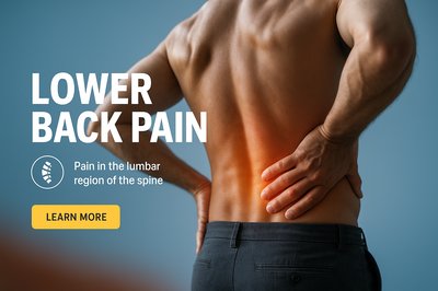 Informative Graphic on Lower Back Pain Awareness