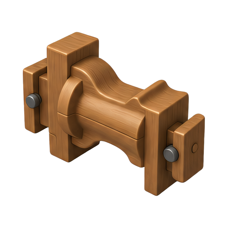 wooden casting pattern design
