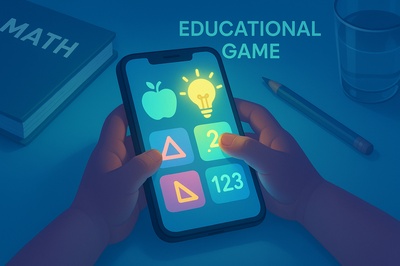 Engaging Educational Game Screen for Kids