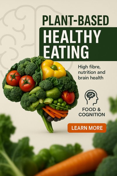 Creative Graphic Promoting Plant-Based Healthy Eating