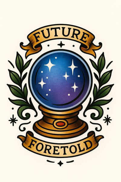 Illustrative Design of a Fortune-Telling Crystal Ball