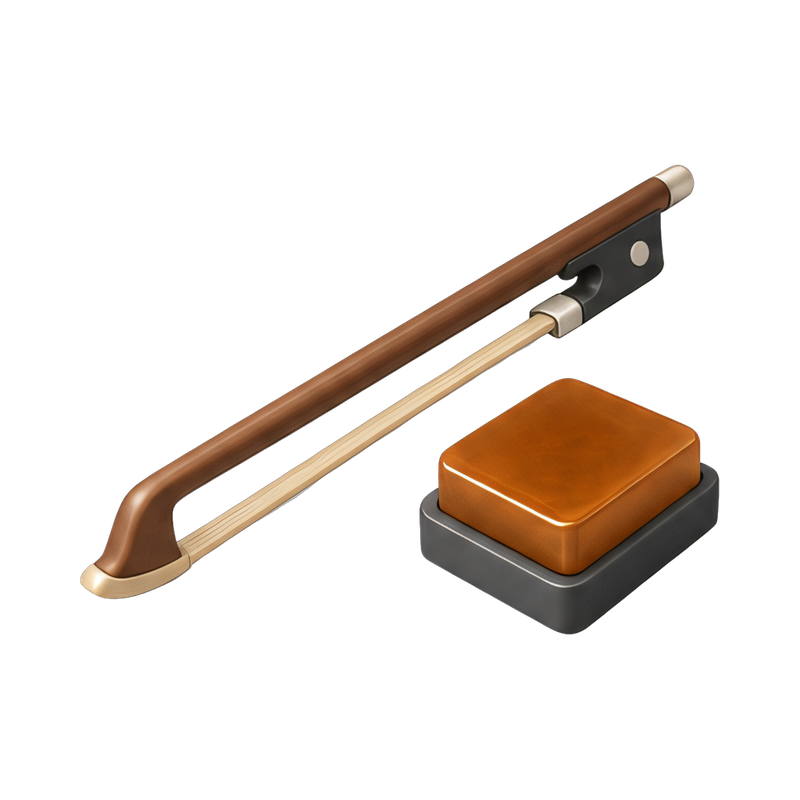 Bow and rosin cake set