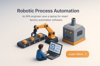 Robotic Automation in Smart Factories: A 3D Perspective