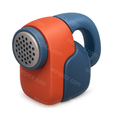 Stylish 3D Cloth Cleaner Icon with Volumetric Design