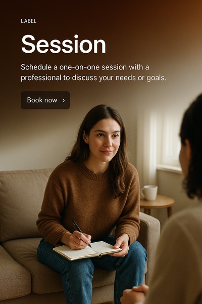Stylish Web Design for Professional Sessions