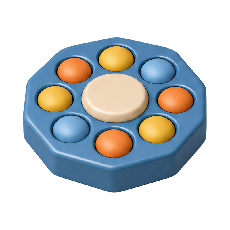 colorful dodecagon fidget toy