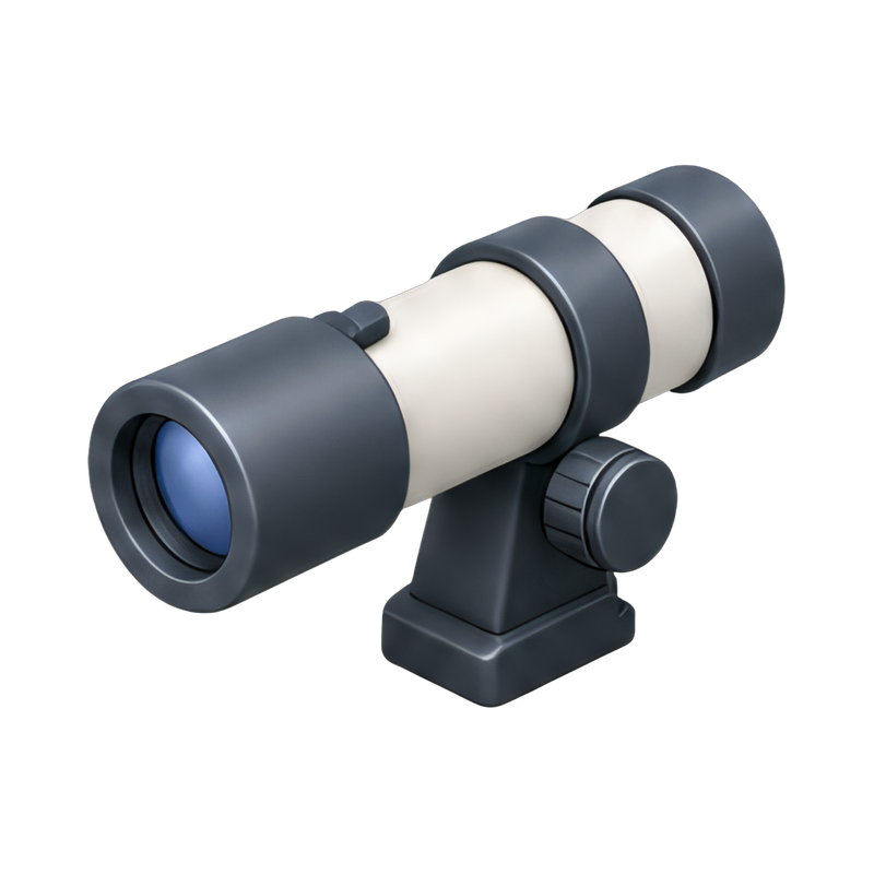 Compact finder scope for stargazing