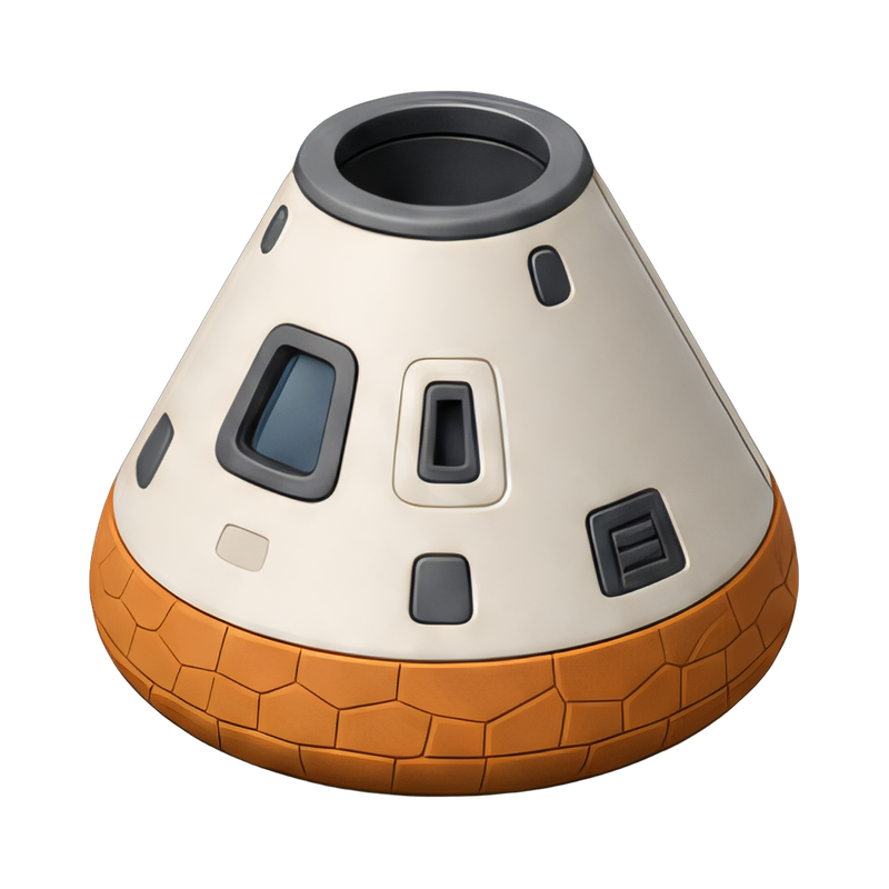 Reentry capsule heat shield