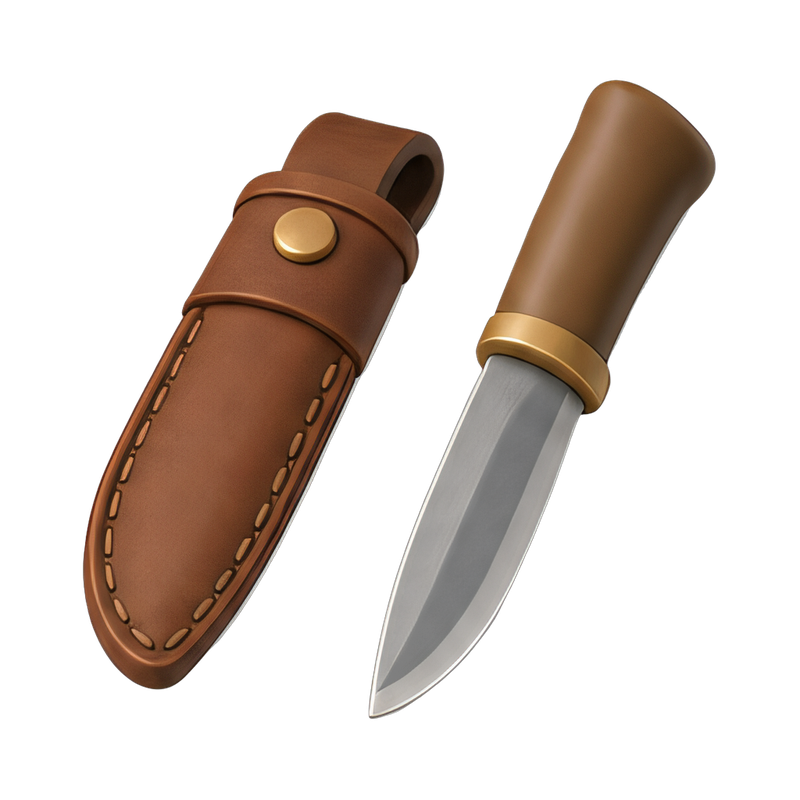 fixed blade knife with sheath