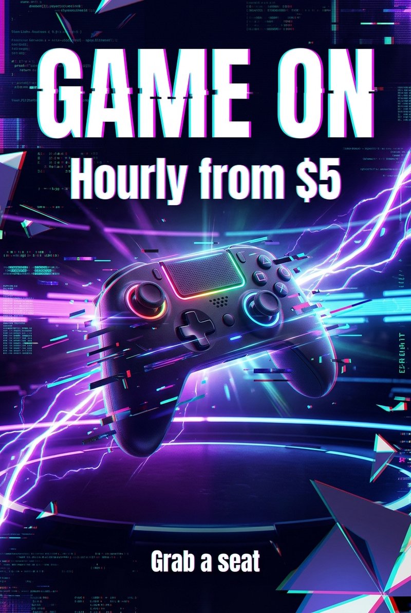 vibrant esports glitch design