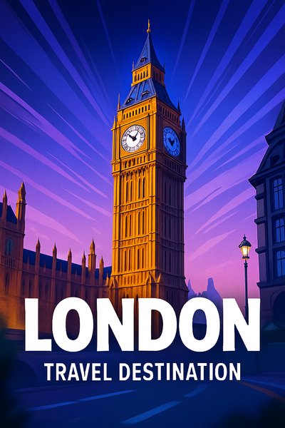 Dynamic Visualization of Big Ben in London