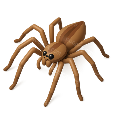 Stylized Cartoon Spider Illustration