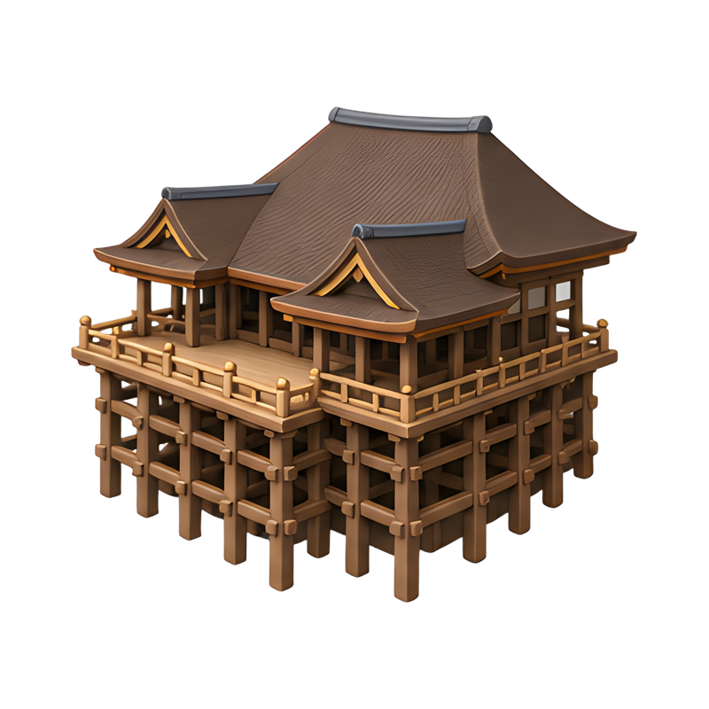 Kiyomizu Temple wooden stage