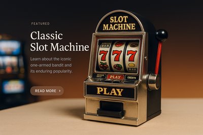Classic Slot Machine: A Timeless Gaming Icon