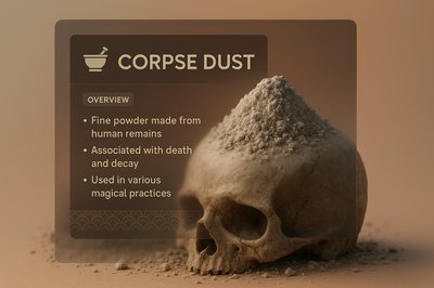 Bright Web Illustration Featuring Corpse Dust Concept