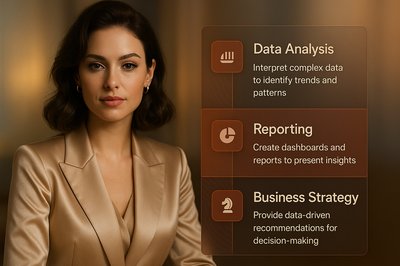 Glamorous Data Analysis Visual for Business Intelligence