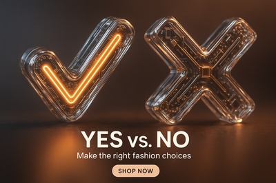 Stylish Tech-Inspired Fashion Choices: Yes vs No