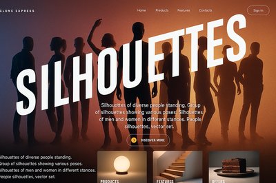 Dynamic Landing Page Design for Shanghai Ballet