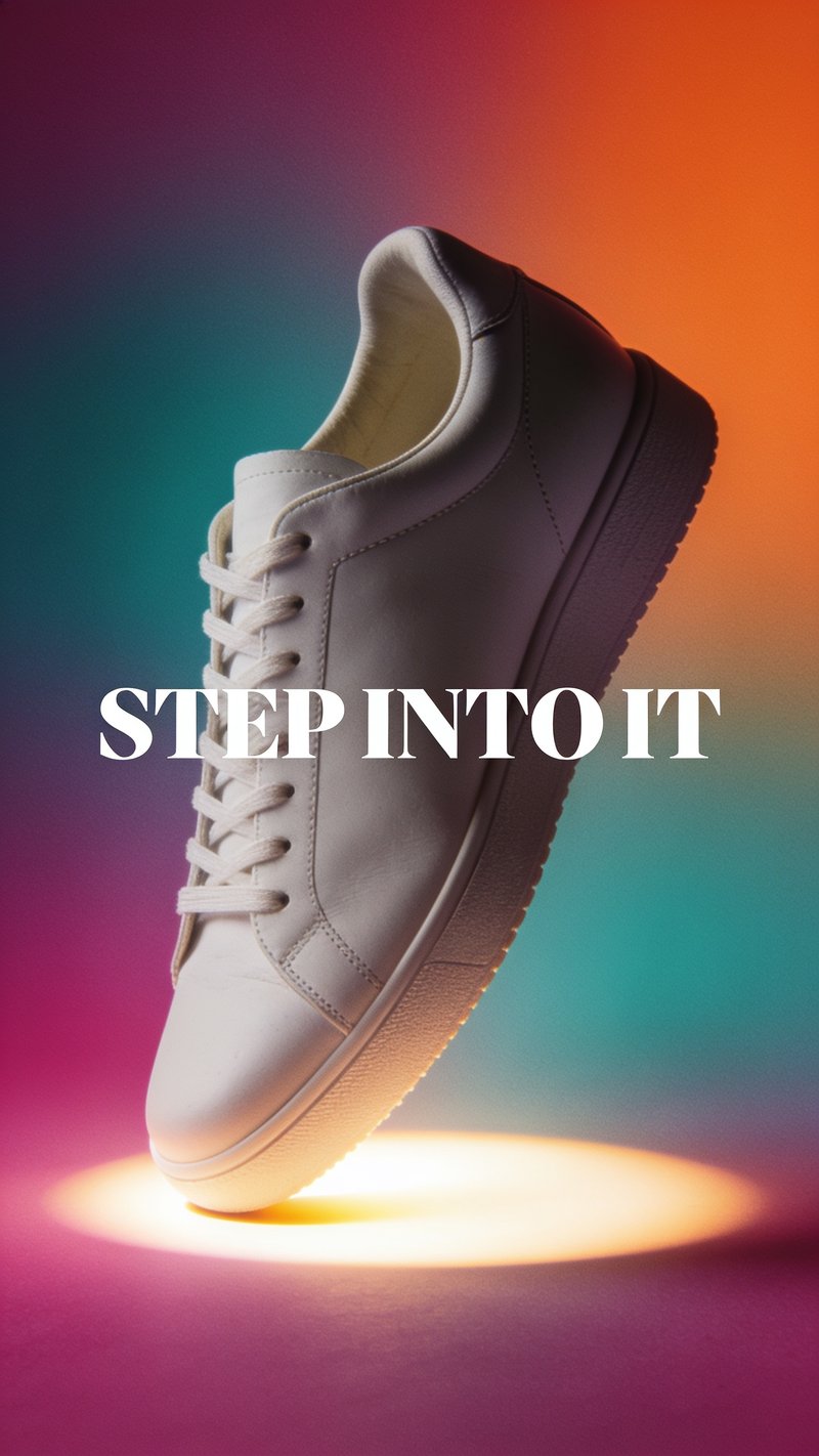 Colorful gradient spot design