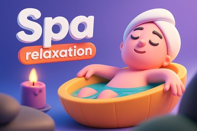Dynamic Spa Design with Relaxation Theme