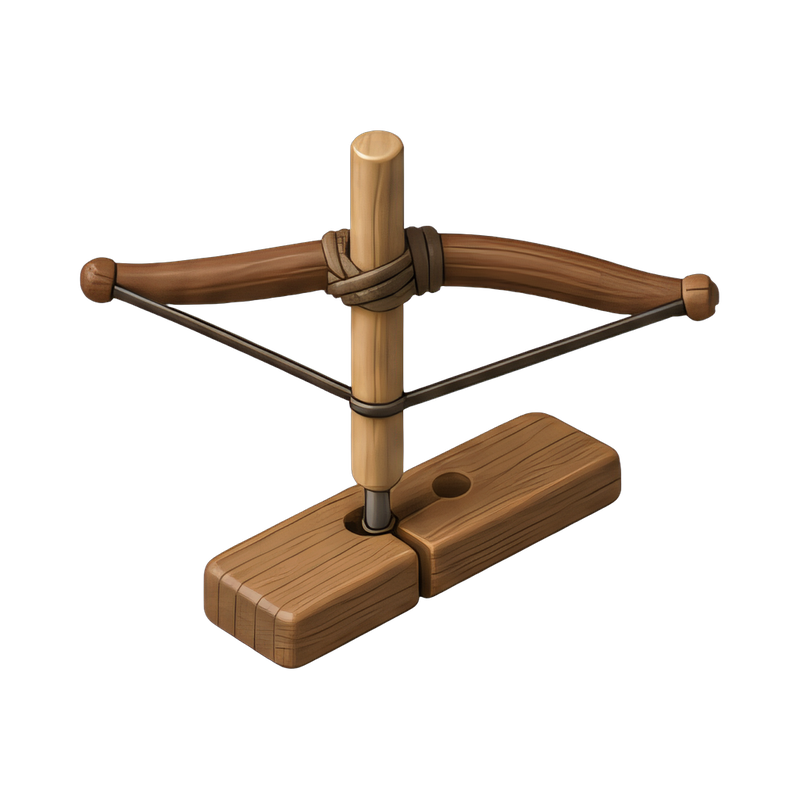 handcrafted bow drill set