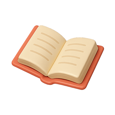 Open Book Emoji Representation
