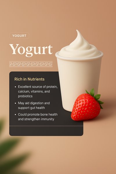 3D Yogurt Design with Nutritional Benefits