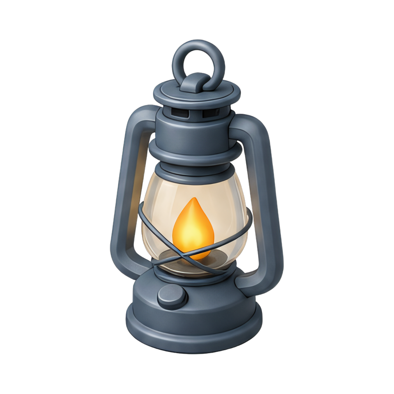 vintage kerosene lantern