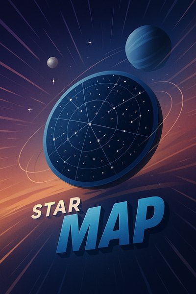 Dynamic Star Map with Engaging Visual Elements
