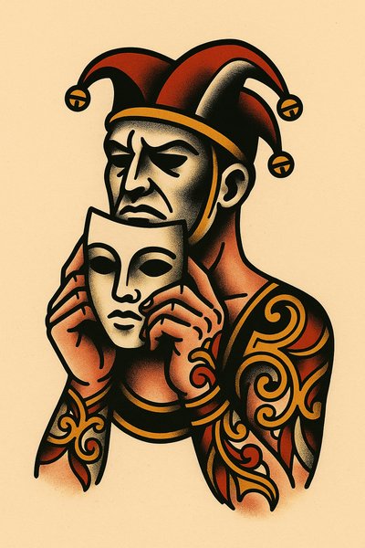 Endless Masks: A Symbol of Identity and Concealment
