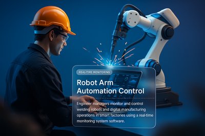 Robot Arm Automation Control in Smart Manufacturing