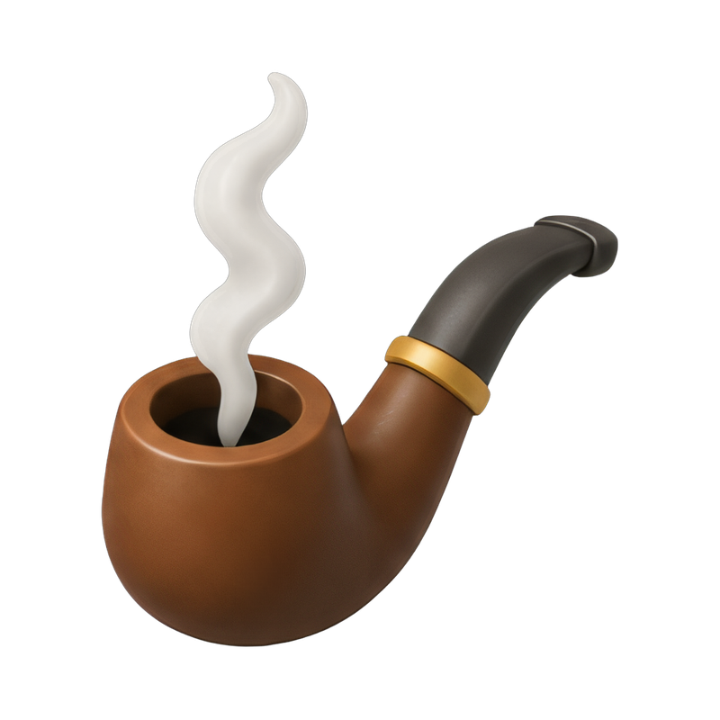 gentleman enjoying a pipe