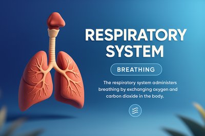 Dynamic 3D Illustration of the Respiratory System